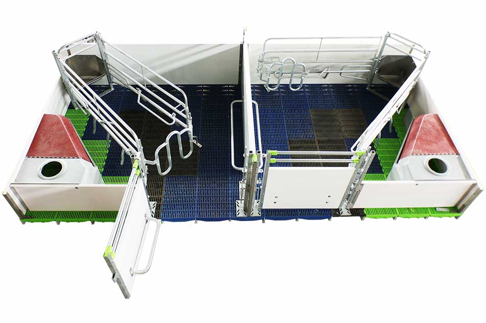 The Welsafe Farrowing Crate da Deba Brothers®: Pioneira em segurança de leitões e bem-estar animal