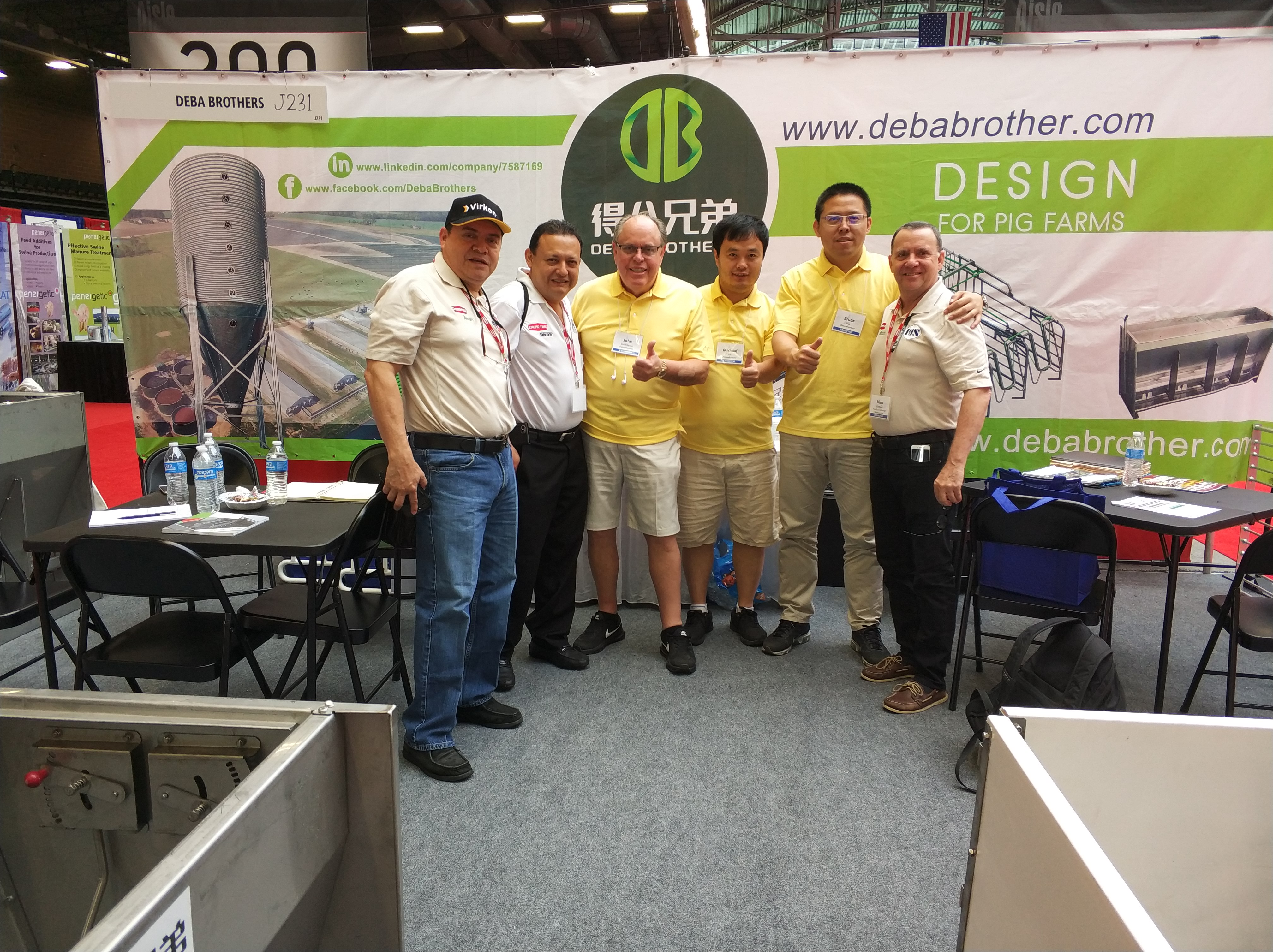 Deba Brothers: Junte-se a nós na World Pork Expo 2023