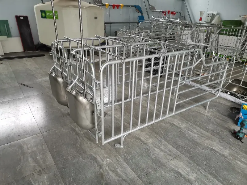 Principais vantagens da galvanização por imersão a quente para equipamentos de criação de suínos