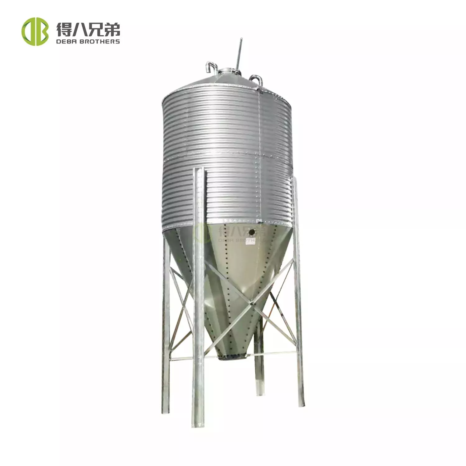Silo de alimentação de fazenda de porcos